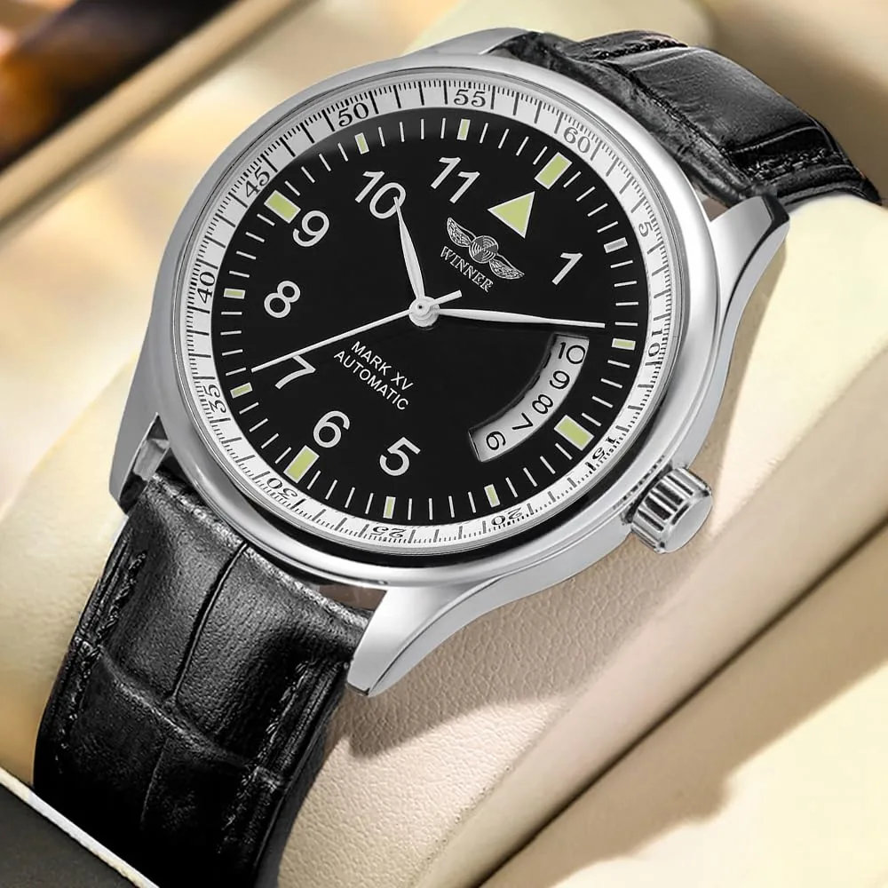 VIGOROSO Mens Wrist Watch Automatic Watches for Men Mechanical Analog Watch
